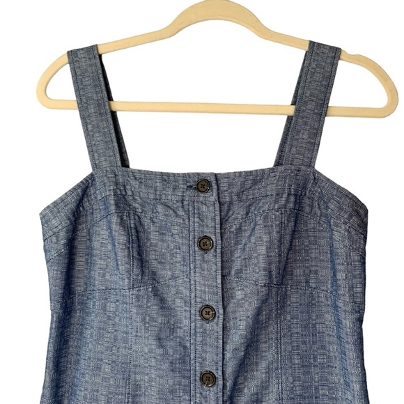 Derek Lam‎ chambray button up jumper dress. Size 4 - Picture 4 of 9